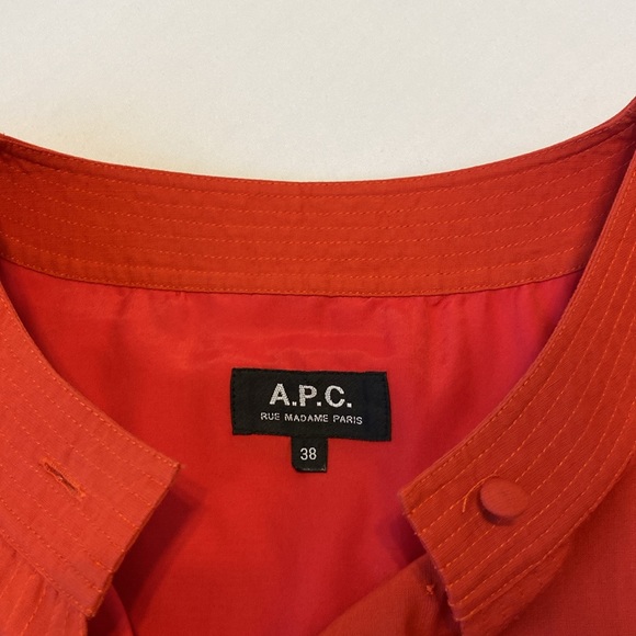 APC Cassandre dress in Red - Picture 4 of 9